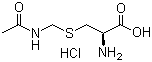 S-乙酰胺基甲基半胱氨酸盐酸盐分子结构 (CAS 28798-28-9)