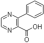 structure of CAS# 2881-85-8, 3-苯基吡嗪-2-羧酸