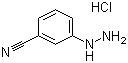 structure of CAS# 2881-99-4, 3-氰基苯肼盐酸盐