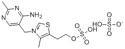 structure of CAS# 2882-75-9, Thiamine EP Impurity A Sulfate