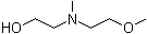 2-[(2-甲氧基乙基)(甲基)氨基]乙醇分子结构 (CAS 288383-69-7)