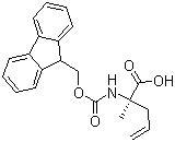 N-芴甲氧羰基-alpha-烯丙基-L-丙氨酸分子结构 (CAS 288617-71-0)