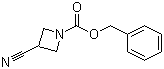 3-Cyano-1-azetidinecarboxylic acid phenylmethyl ester molecular structure (CAS 288851-42-3)