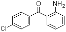 2-氨基-4'-氯二苯甲酮分子结构 (CAS 2894-51-1)