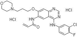 structure of CAS# 289499-45-2, 卡纽替尼二盐酸盐