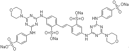 荧光增白剂 210分子结构 (CAS 28950-61-0)