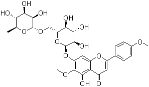 structure of CAS# 28978-02-1, 大蓟苷