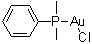 structure of CAS# 28978-09-8, (二甲基苯基膦)氯化金