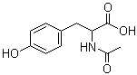 structure of CAS# 2901-77-1, N-乙酰基-DL-酪氨酸