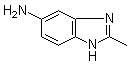 structure of CAS# 29043-48-9, 2-甲基-1H-苯并咪唑-5-胺