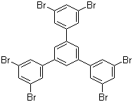structure of CAS# 29102-67-8, 1,3,5-三(3,5-二溴苯基)苯