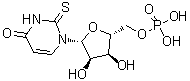 structure of CAS# 29123-25-9, 2-Thiouridylic acid