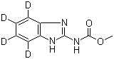 structure of CAS# 291765-95-2, 四氘代多菌灵