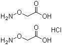 CAS # 2921-14-4, Carboxymethoxylamine hemihydrochloride, (Aminooxy)acetic acid hemihydrochloride