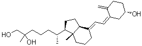 structure of CAS# 29261-12-9, 25,26-二羟基维他命 D3
