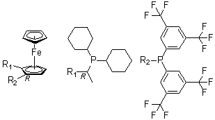 Josiphos-SL-J006-1分子结构 (CAS 292638-88-1)