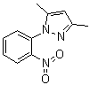CAS # 29334-65-4, 3,5-Dimethyl-1-(2-nitrophenyl)-1H-pyrazole