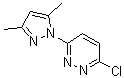 structure of CAS# 29334-67-6, 3-(3,5-二甲基吡唑-1-基)-6-氯哒嗪