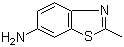 structure of CAS# 2941-62-0, 2-Methylbenzothiazol-6-amine