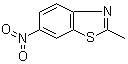 structure of CAS# 2941-63-1, 2-Methyl-6-nitro-1,3-benzothiazole