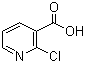 structure of CAS# 2942-59-8, 2-氯烟酸