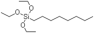 structure of CAS# 2943-75-1, 正辛基三乙氧基硅烷