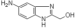 5-氨基-1H-苯并咪唑-2-甲醇分子结构 (CAS 294656-36-3)