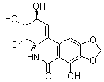 structure of CAS# 29477-83-6, 水仙环素