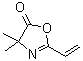 4,4-二甲基-2-乙烯基-2-恶唑啉-5-酮分子结构 (CAS 29513-26-6)