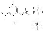 CAS # 295316-07-3, N-[3-(Dimethylamino)-2-[[(dimethylamino)methylene]amino]-2-propenylidene]-N-methylmethanaminium hexafluorophosphate(1-) mono[hexafluorophosphate(1-)]