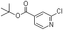 2-氯异烟酸叔丁酯分子结构 (CAS 295349-62-1)