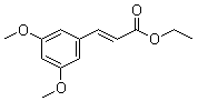 structure of CAS# 29584-64-3, 反式-3,5-二甲氧基肉桂酸乙酯