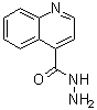 4-喹啉甲酰肼分子结构 (CAS 29620-62-0)
