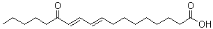 CAS # 29623-29-8, (9E,11E)-13-Oxo-9,11-octadecadienoic acid, 13-Oxo-trans-9,trans-11-octadecadienoic acid