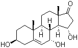 structure of CAS# 2963-69-1, (3beta,7alpha,15alpha)-3,7,15-三羟基雄甾-5-烯-17-酮