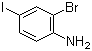 structure of CAS# 29632-73-3, 2-溴-4-碘苯胺