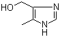 5-甲基-1H-咪唑-4-甲醇分子结构 (CAS 29636-87-1)