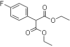 structure of CAS# 2965-90-4, 2-(4-氟苯基)丙二酸二乙酯