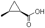 CAS # 29667-48-9, (1R,2S)-2-Methylcyclopropanecarboxylic acid