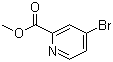 structure of CAS# 29681-42-3, 4-溴吡啶-2-甲酸甲酯