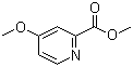 structure of CAS# 29681-43-4, 4-甲氧基吡啶-2-甲酸甲酯