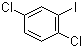 2,5-二氯碘苯分子结构 (CAS 29682-41-5)