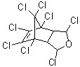 structure of CAS# 297-78-9, 碳氯灵