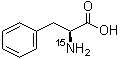 structure of CAS# 29700-34-3, L-苯丙氨酸-<sup>15</sup>N