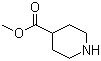 structure of CAS# 2971-79-1, 4-哌啶甲酸甲酯