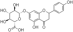 芹菜素-7-葡萄糖醛酸分子结构 (CAS 29741-09-1)