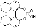 (R)-5,5',6,6',7,7',8,8'-八氢-1,1'-联萘-2,2'-环磷酸酯分子结构 (CAS 297752-25-1)