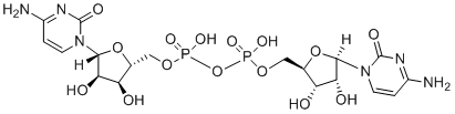5′-胞苷基5′-胞苷基二磷酸酯分子结构 (CAS 29789-88-6)