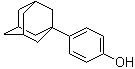structure of CAS# 29799-07-3, 4-(1-Adamantyl)phenol