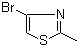 4-溴-2-甲基噻唑分子结构 (CAS 298694-30-1)